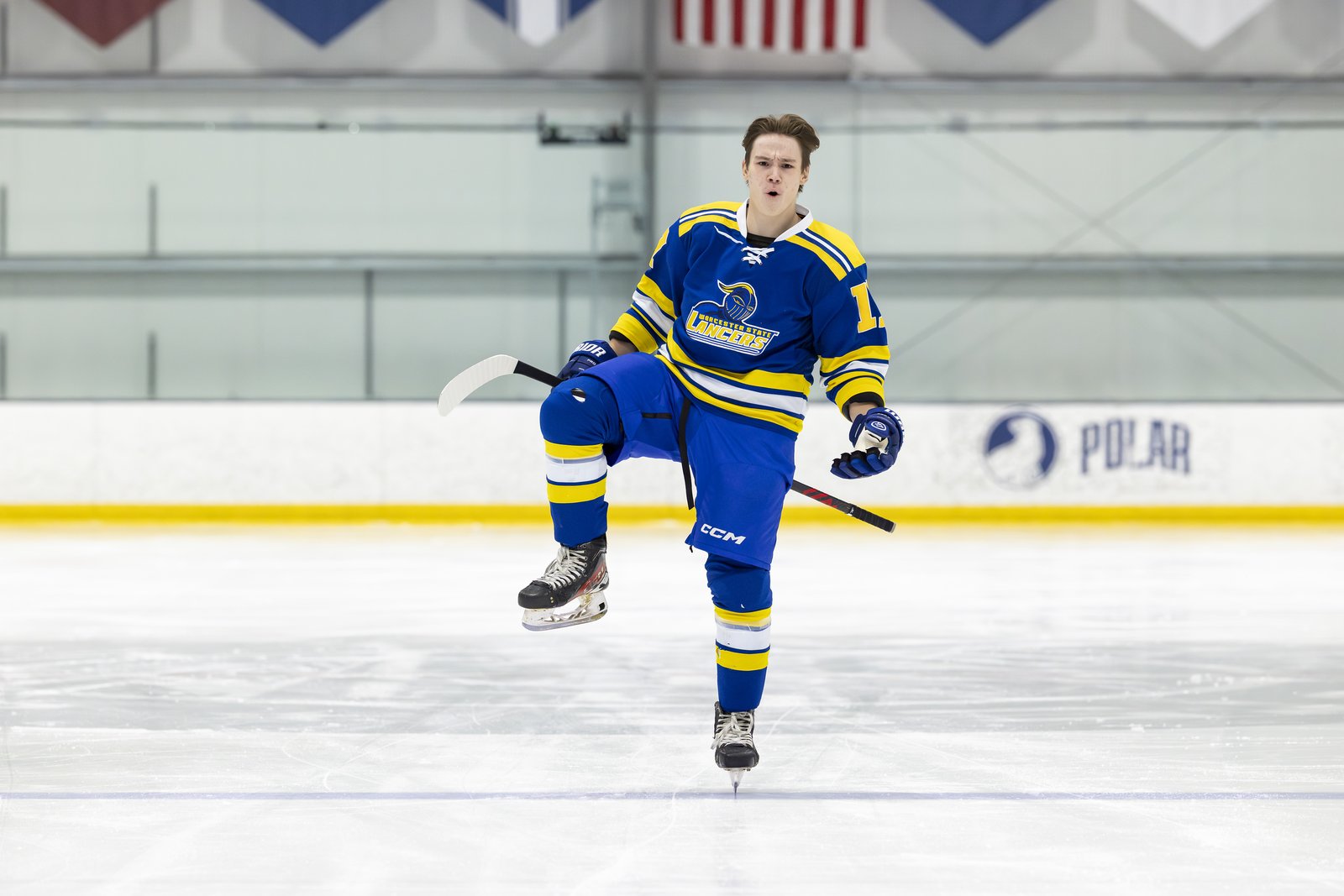 Nathan McDougall in game action